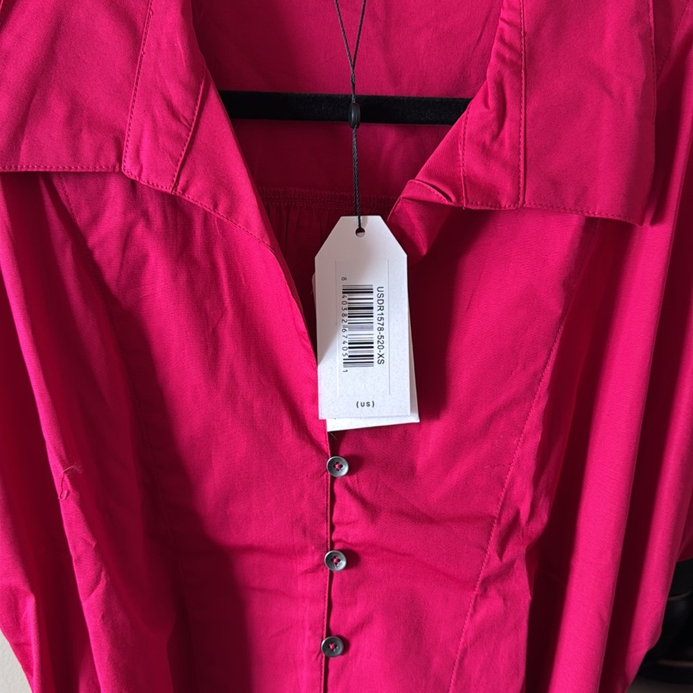 Universal Standard Sandy Stretch Poplin Shirtdress - Picture 9 of 11